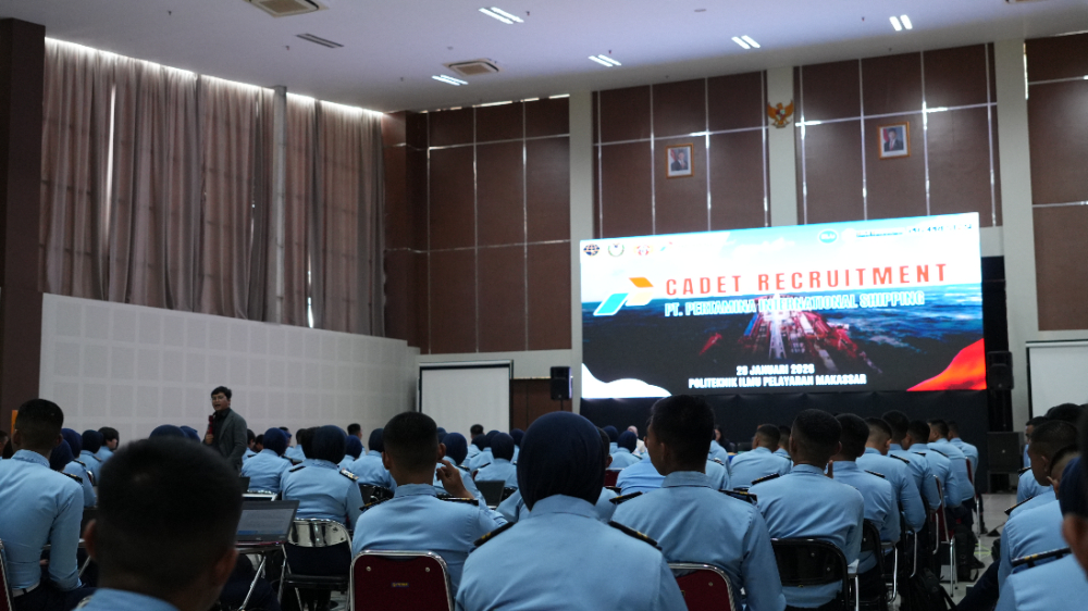 PIP Makassar Gelar Cadet Recruitment PT Pertamina International Shipping