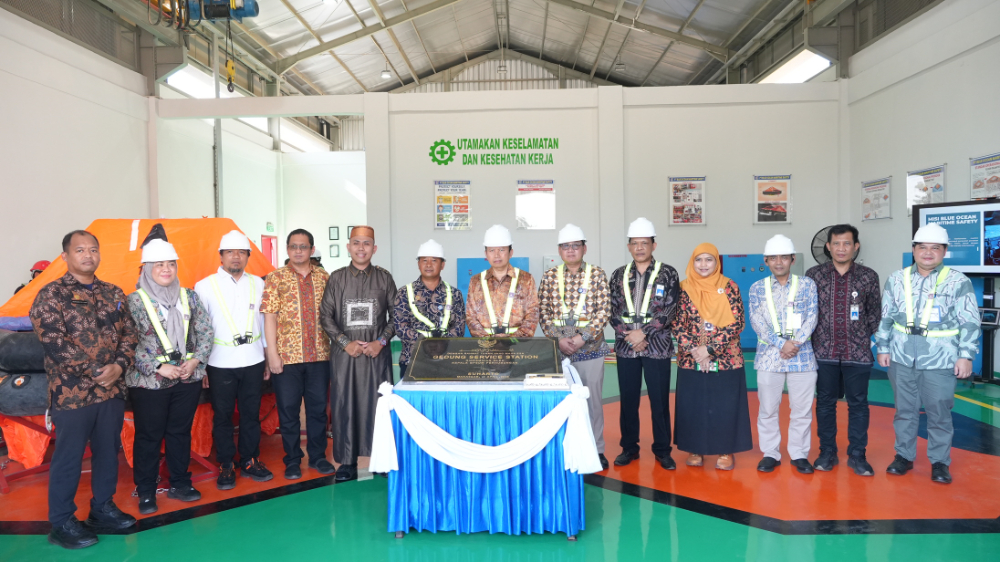 Modernisasi Fasilitas: Kepala BPSDMP Resmikan Gedung Service Station di PIP Makassar